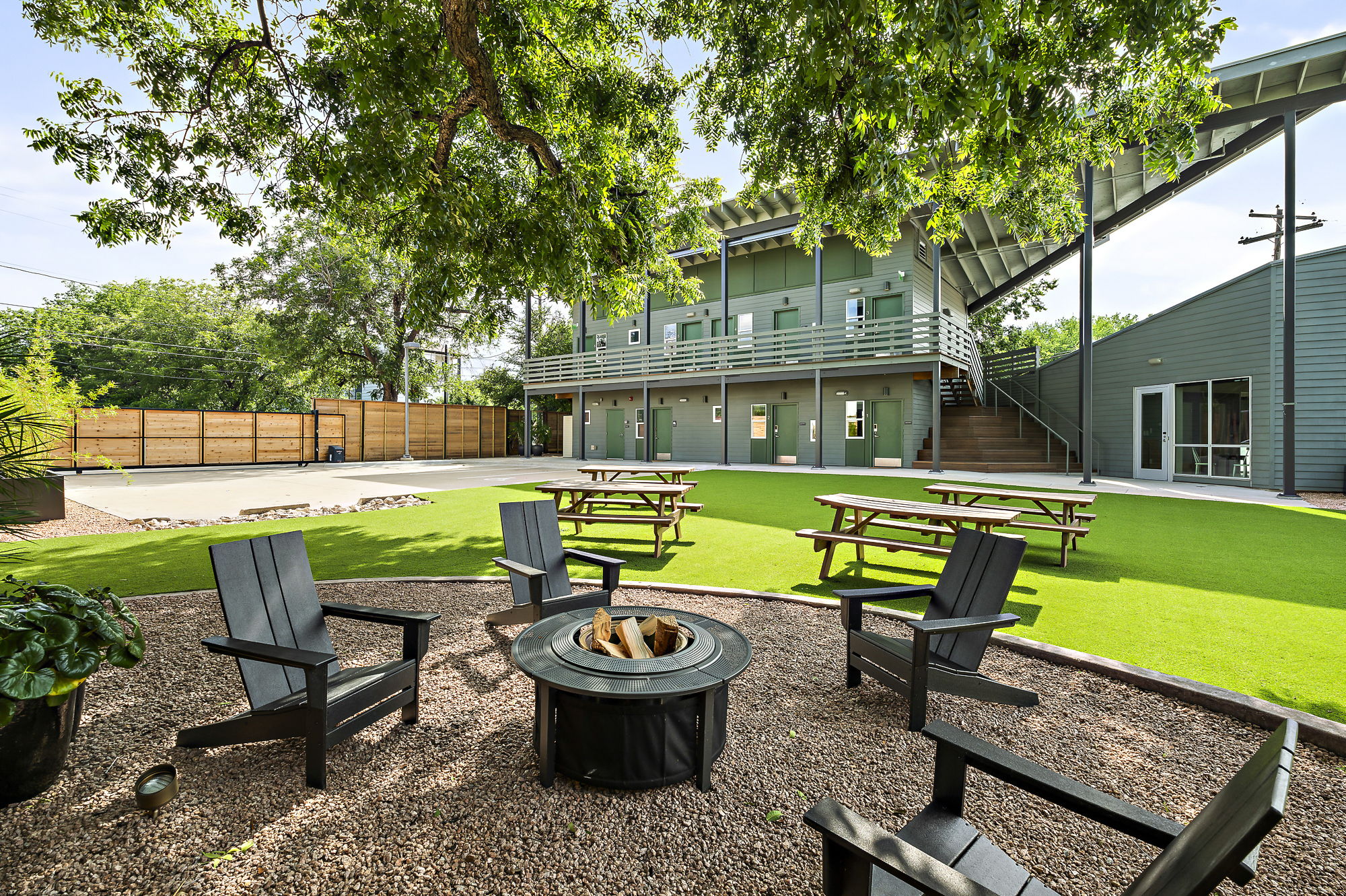 Webber East, a renovated hostel in Austin, Texas